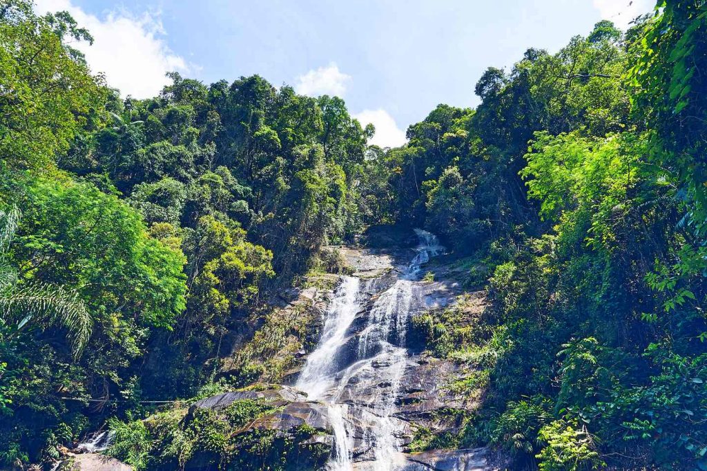Cachoeira Tauney in Tijuca National Park